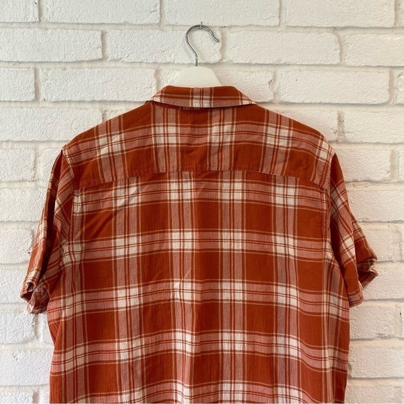 Patagonia Steersman Button Collared Shirt Organic Cotton Plaid Size Large - Picture 5 of 10